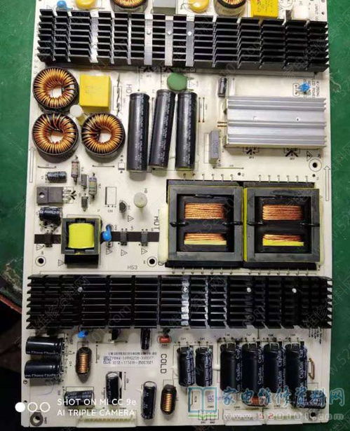 飛利浦65puf6051 t3液晶電視不開(kāi)機(jī)的故障維修